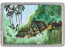 马来西亚乡村一角(水彩画)--张高贤(香港)初22组【绘画作品】