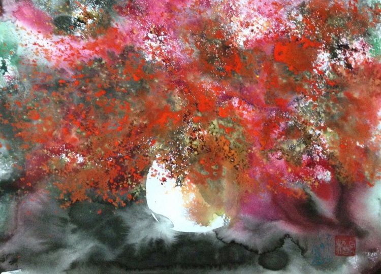 泼 水 画(十)------------陈小阔(南安)初中81届【校友文萃】