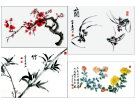 花中四君子----------------黄周玉(南安)高中83届【绘画作品】