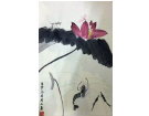 十里荷香(四幅)------------黄周玉(南安)高中83届【绘画作品】