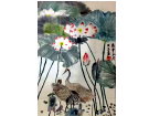 荷  趣(二幅)---------------黄周玉(南安)高中83届【绘画作品】