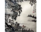 请看石上藤萝月 已映洲前芦荻花--黄周玉(南安)高中83届【绘画作品】