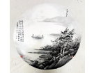 东渰泛月------------------黄周玉(南安)高中83届【绘画作品】