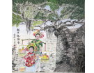 祖孙赶庙会----------------黄周玉(南安)高中83届【绘画作品】